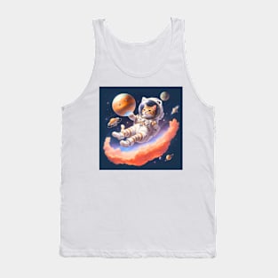 cosmic cat Tank Top